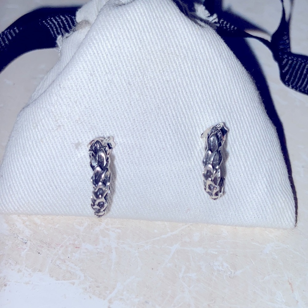 mcmlxxx 1/1 designer earrings 925 silver NWT UNI designed in Los Angeles​​​​